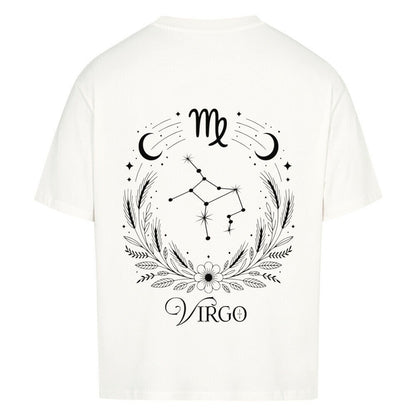Virgo - Jungfrau Cosmic Flow Oversize Shirt - Lunaura